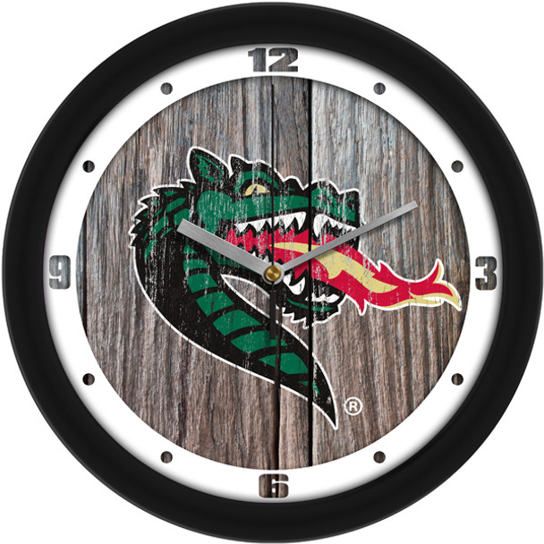 Alabama - UAB Blazers - Weathered Wood Team Wall Clock