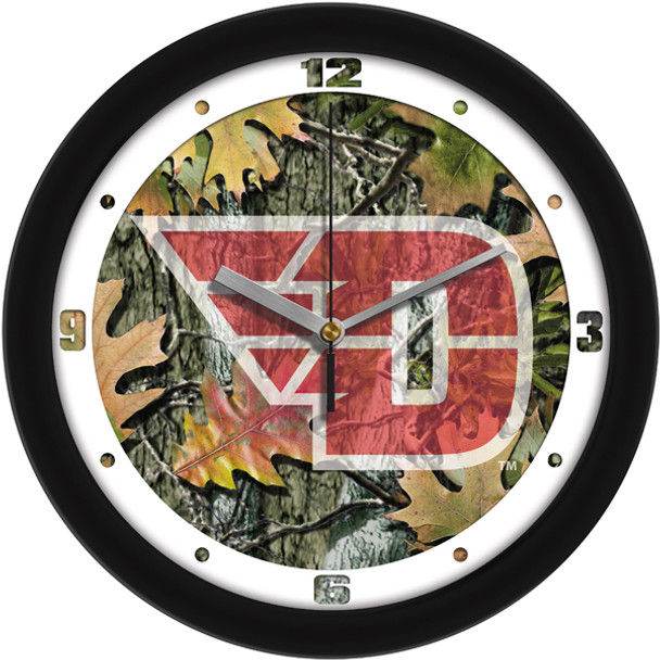 Dayton Flyers - Camo Team Wall Clock
