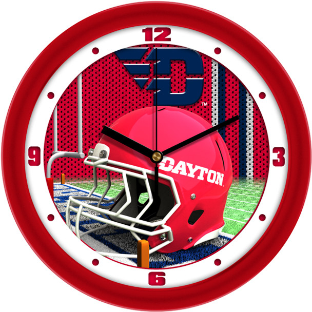 Dayton Flyers - Football Helmet Team Wall Clock