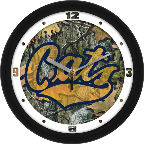 Montana State Bobcats - Camo Team Wall Clock