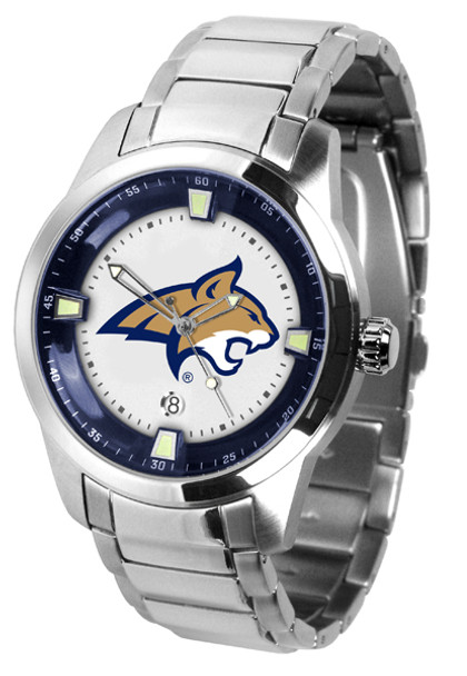 Men's Montana State Bobcats - Titan Steel Watch