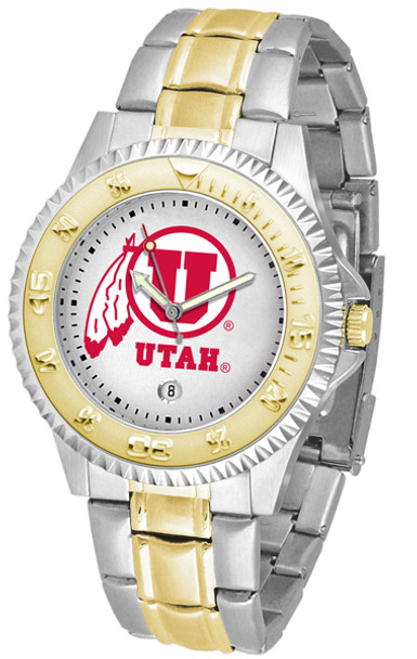 Men's Utah Utes - Competitor Two - Tone Watch