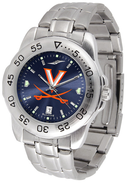 Men's Virginia Cavaliers - Sport Steel AnoChrome Watch