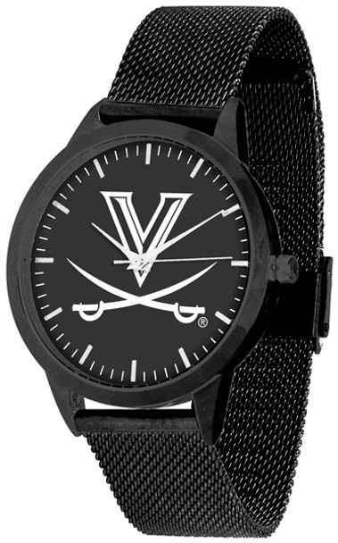 Virginia Cavaliers - Mesh Statement Watch - Black Band - Black Dial