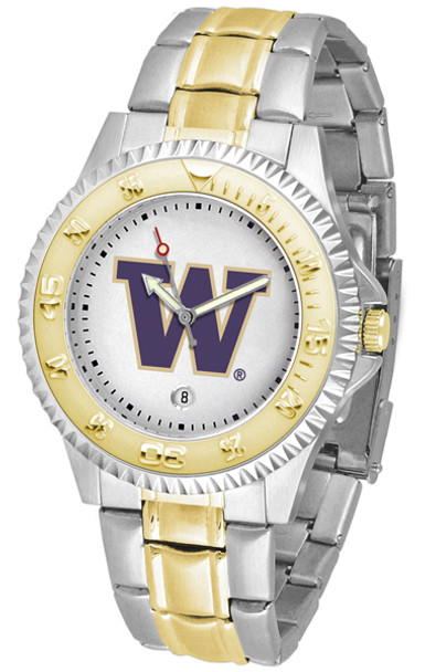 Men's Washington Huskies - Competitor Two - Tone Watch