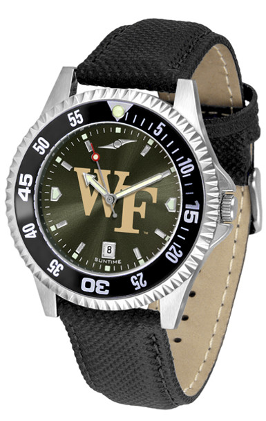 Men's Wake Forest Demon Deacons - Competitor AnoChrome - Color Bezel Watch