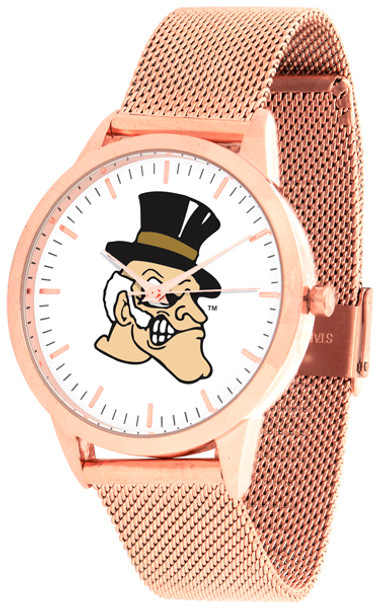 Wake Forest Demon Deacons - Mesh Statement Watch - Rose Band