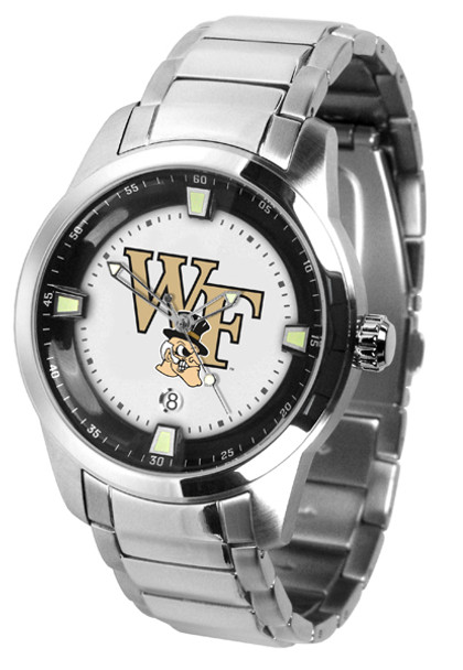 Men's Wake Forest Demon Deacons - Titan Steel Watch