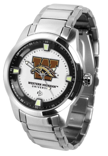 Men's Western Michigan Broncos - Titan Steel Watch