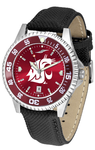 Men's Washington State Cougars - Competitor AnoChrome - Color Bezel Watch