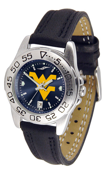 Ladies' West Virginia Mountaineers - Sport AnoChrome Watch