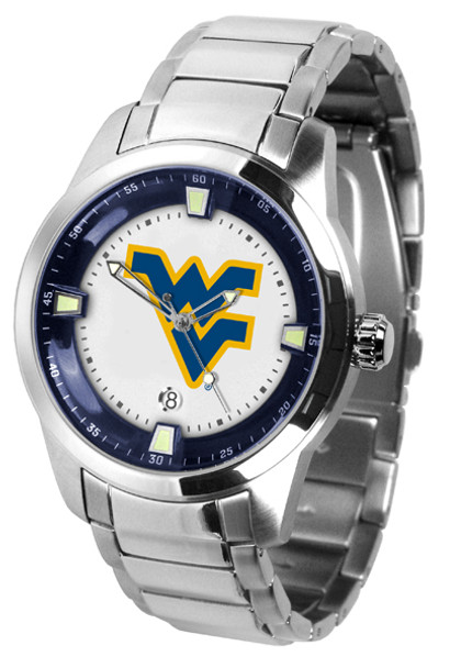 Men's West Virginia Mountaineers - Titan Steel Watch