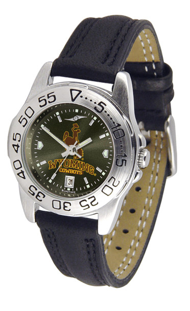 Ladies' Wyoming Cowboys - Sport AnoChrome Watch