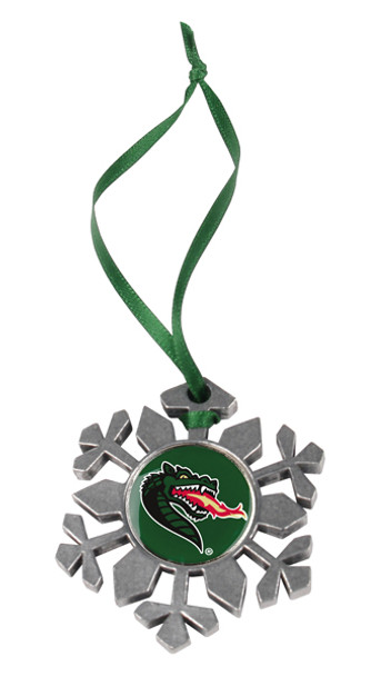 Alabama  -  UAB Blazers - Snow Flake Ornament