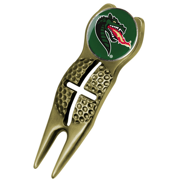 Alabama  -  UAB Blazers - Crosshairs Divot Tool  -  Gold