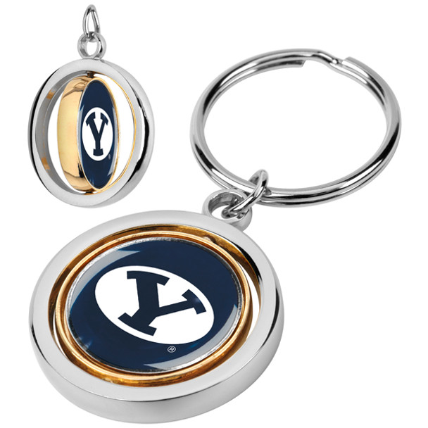 Brigham Young Univ. Cougars - Spinner Key Chain