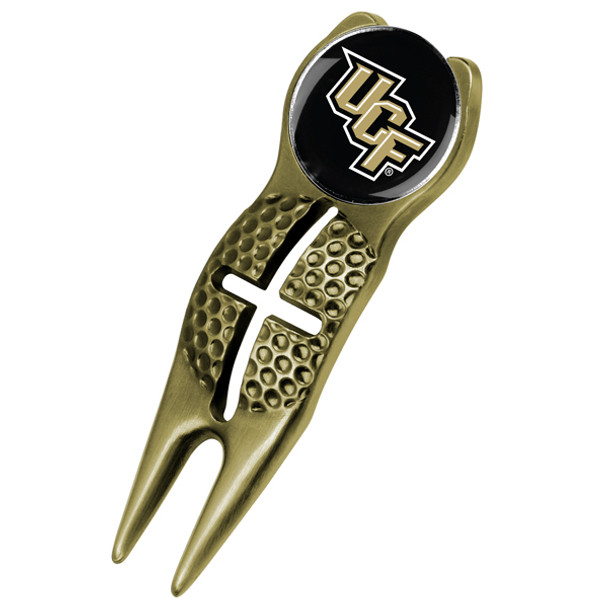 Central Florida Knights - Crosshairs Divot Tool  -  Gold