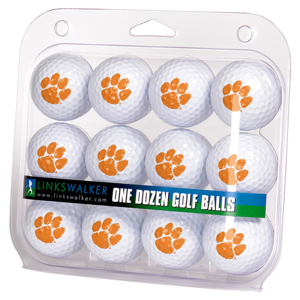 Clemson Tigers - Dozen Golf Balls