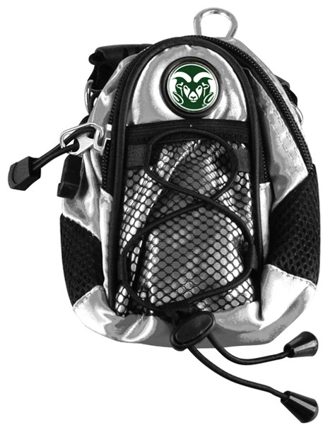 Colorado State Rams - Mini Day Pack  -  Silver