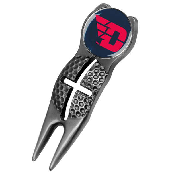 Dayton Flyers - Crosshairs Divot Tool  -  Black