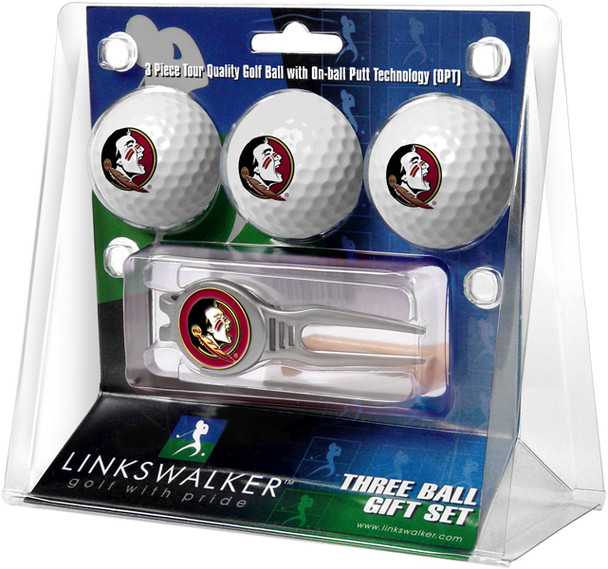 Florida State Seminoles - Kool Tool 3 Ball Gift Pack