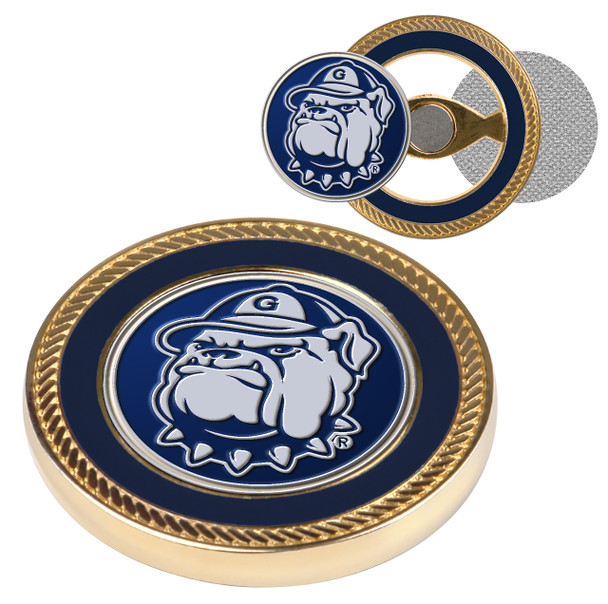 Georgetown Hoyas - Challenge Coin / 2 Ball Markers