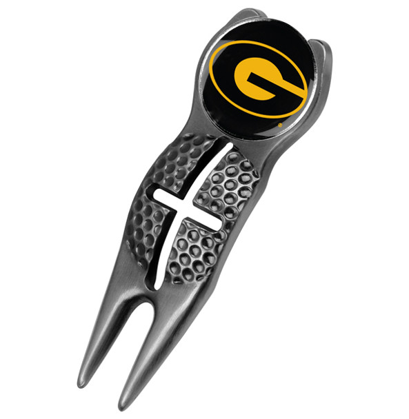 Grambling State University Tigers - Crosshairs Divot Tool  -  Black