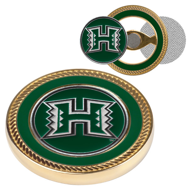 Hawaii Warriors - Challenge Coin / 2 Ball Markers