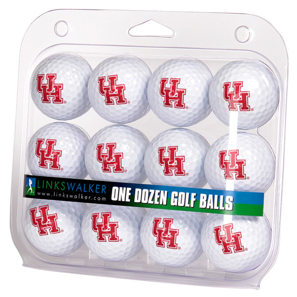 Houston Cougars - Dozen Golf Balls