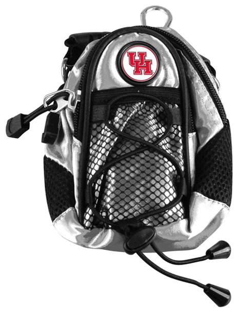 Houston Cougars - Mini Day Pack  -  Silver