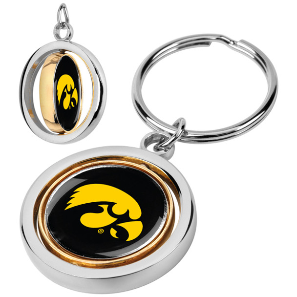 Iowa Hawkeyes - Spinner Key Chain