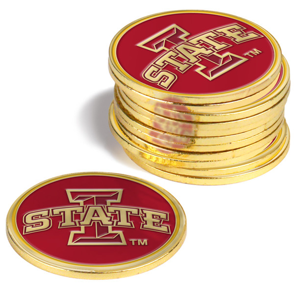 Iowa State Cyclones - 12 Pack Ball Markers