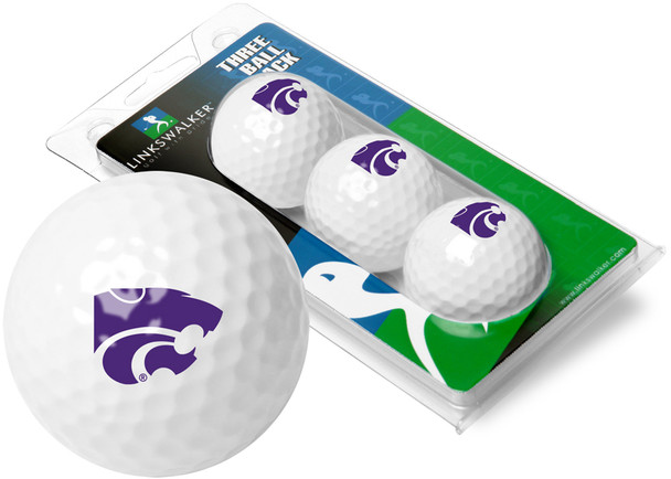 Kansas State Wildcats - 3 Golf Ball Sleeve