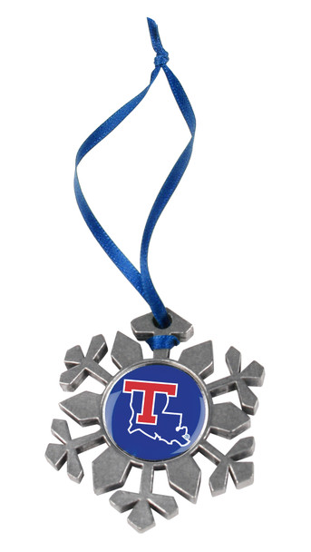 Louisiana Tech Bulldogs - Snow Flake Ornament