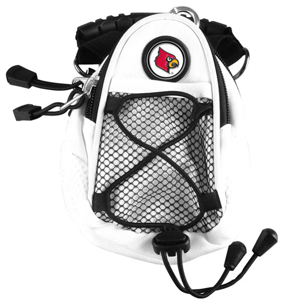 Louisville Cardinals - Mini Day Pack  -  White