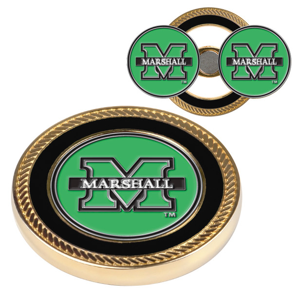 Marshall University Thundering Herd - Challenge Coin / 2 Ball Markers