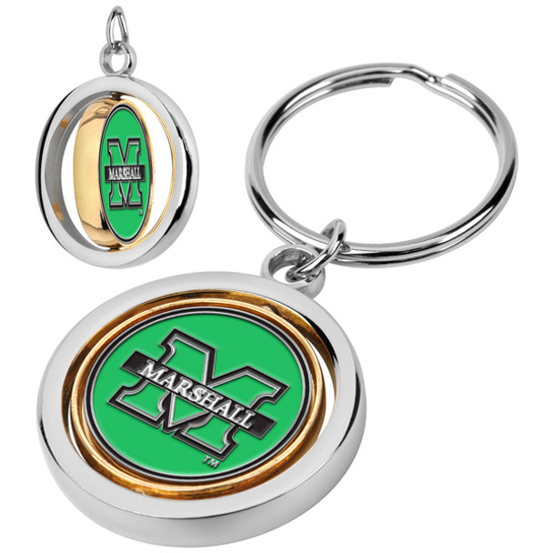 Marshall University Thundering Herd - Spinner Key Chain