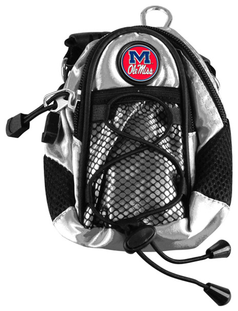 Mississippi Rebels  -  Ole Miss - Mini Day Pack  -  Silver