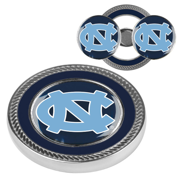 North Carolina  -  University Of - Challenge Coin / 2 Ball Markers