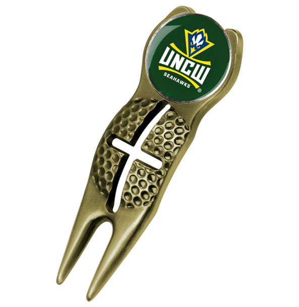 North Carolina Wilmington Seahawks - Crosshairs Divot Tool  -  Gold North Carolina Wilmington Seahawks - Crosshairs Divot Tool  -  Gold