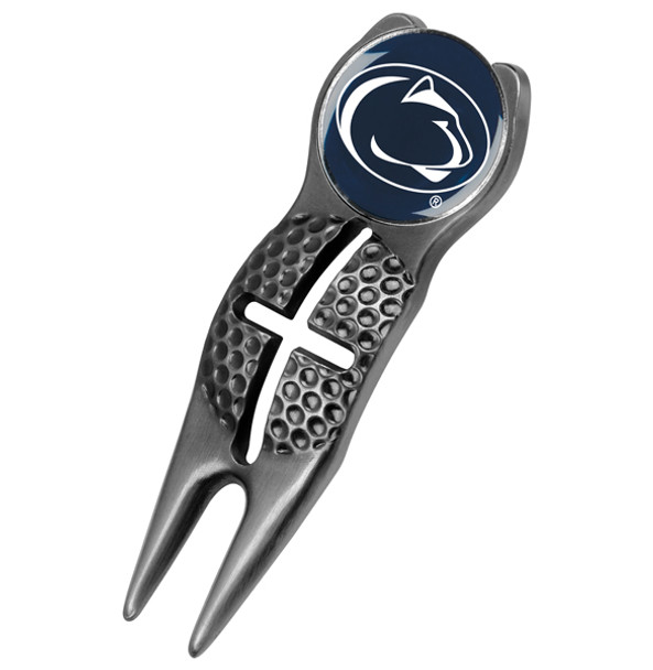 Penn State Nittany Lions - Crosshairs Divot Tool  -  Black