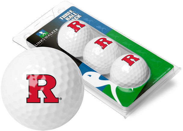 Rutgers Scarlet Knights - 3 Golf Ball Sleeve