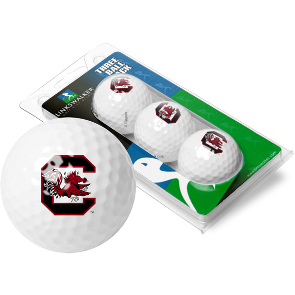 South Carolina Gamecocks - 3 Golf Ball Sleeve