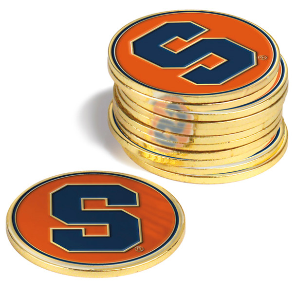 Syracuse Orange - 12 Pack Ball Markers