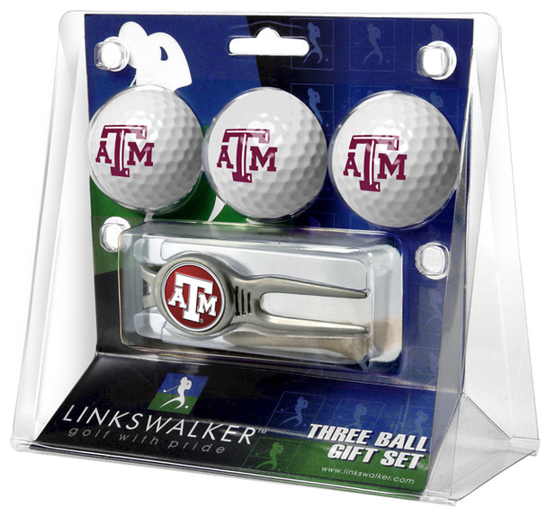 Texas A&M Aggies - Kool Tool 3 Ball Gift Pack