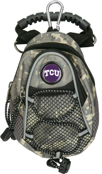 Texas Christian Horned Frogs - Mini Day Pack  -  Camo