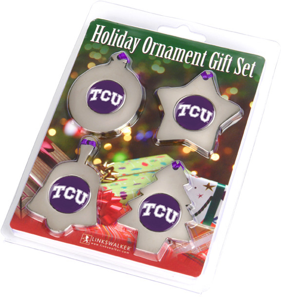Texas Christian Horned Frogs - Ornament Gift Pack