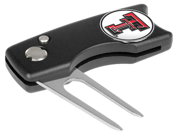 Texas Tech Red Raiders - Spring Action Divot Tool