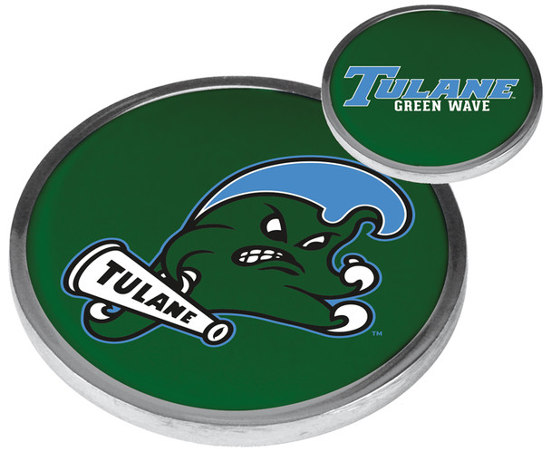 Tulane University Green Wave - Flip Coin