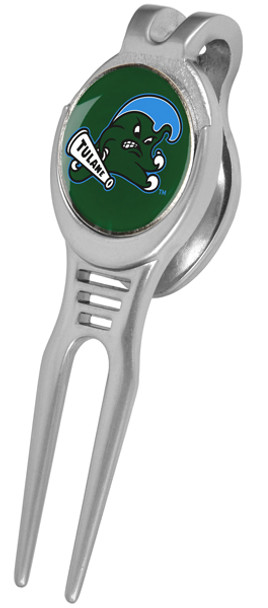 Tulane University Green Wave - Divot Kool Tool